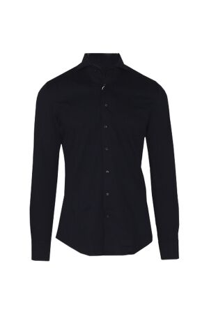 Profuomo SHIRT X-CUTAWAY SF NAVY m3 Dark blue