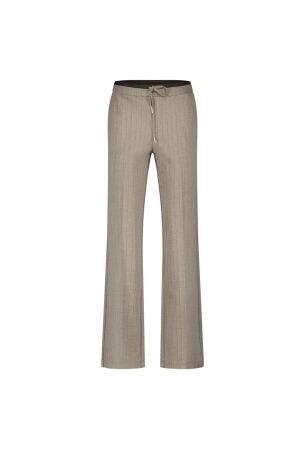 Red Button Colette Punta Pinstripe Sporty 82 c 419 Warm taupe