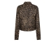 Red Button Jacket Leopard 443 Black Multi