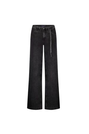 Red Button Claudette Black denim & Belt 1 Black