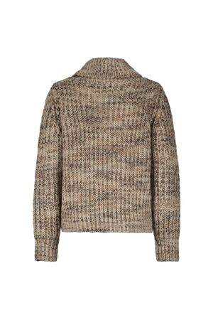 Red Button Cocoon multi sweater 7 Brown