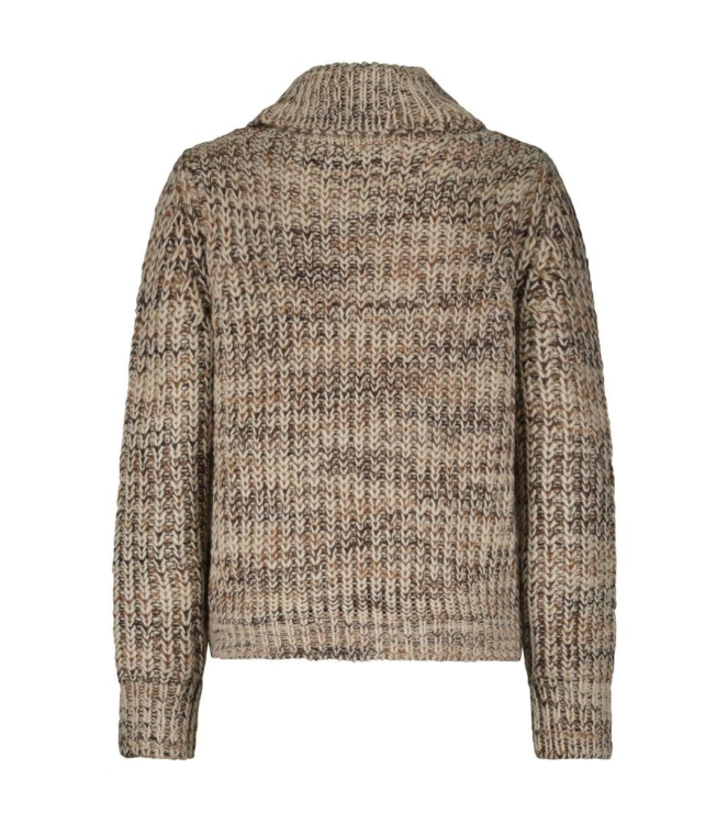 Red Button Cocoon multi sweater 7 Brown