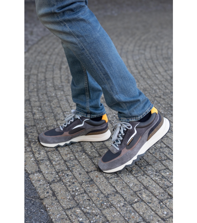 Floris van Bommel Floris Sport DarkGrey Suede Darkgrey