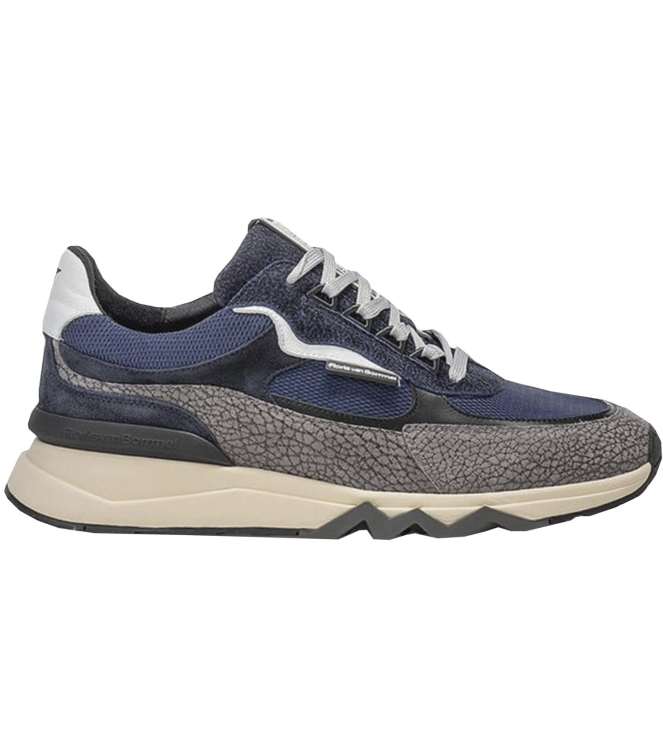 Floris van Bommel Floris Sport DarkBlue Suede Darkblue