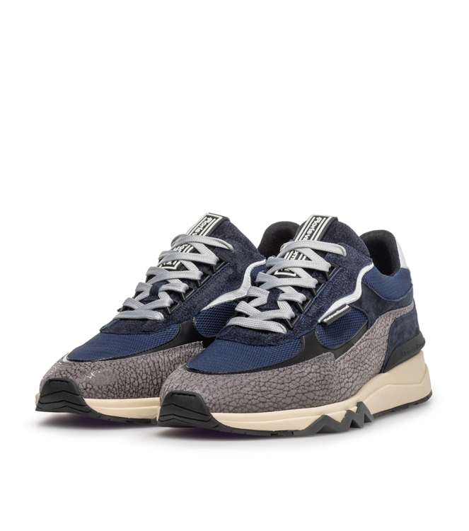 Floris van Bommel Floris Sport DarkBlue Suede Darkblue