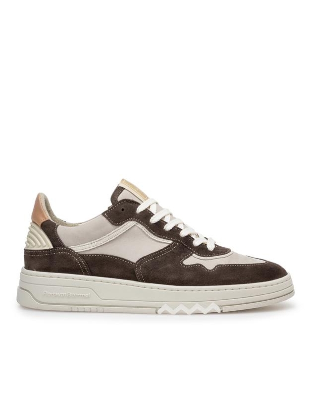 Floris van Bommel Floris Sport DarkBrown Suede Darkbrown
