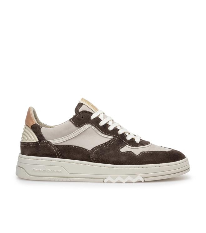 Floris van Bommel Floris Sport DarkBrown Suede Darkbrown