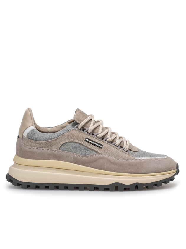 Floris van Bommel Floris Sport LightBrown Suede Lightbrown
