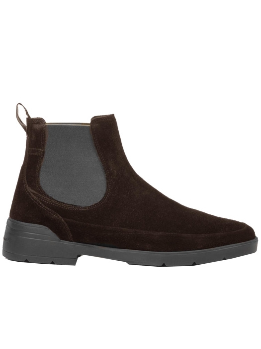 Floris van Bommel Floris Casual DarkBrown Suede Dark brown
