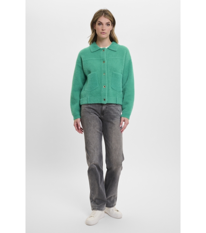 Rino en Pelle Boxy jacket 10807 clover green
