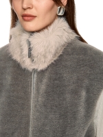 MarcCain Collections Weste 836 Soft charcoal