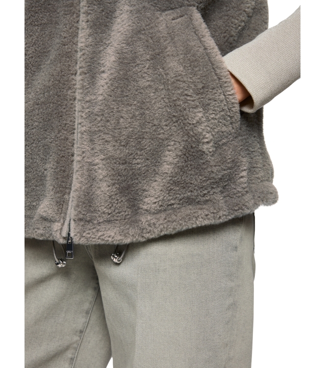MarcCain Collections Weste 836 Soft charcoal