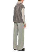 MarcCain Collections Weste 836 Soft charcoal