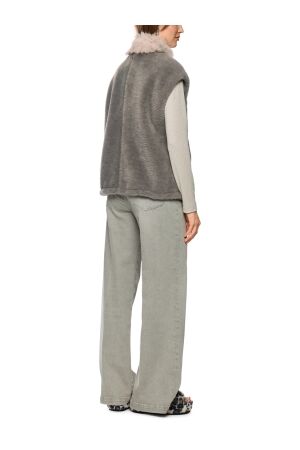 MarcCain Collections Weste 836 Soft charcoal