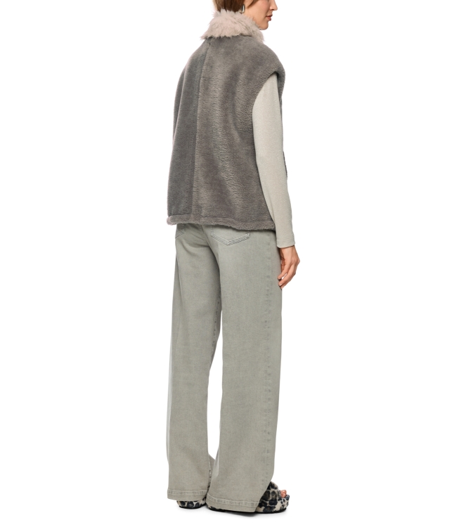 MarcCain Collections Weste 836 Soft charcoal
