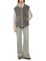 MarcCain Collections Weste 836 Soft charcoal