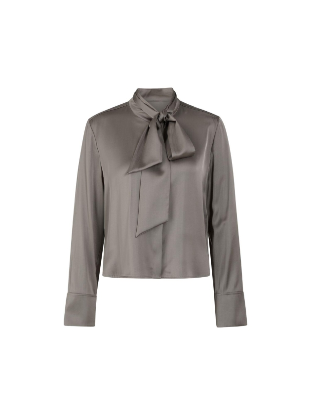 MarcCain Collections Bluse 836 Soft charcoal