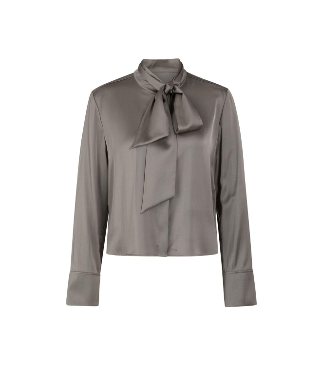 MarcCain Collections Bluse 836 Soft charcoal