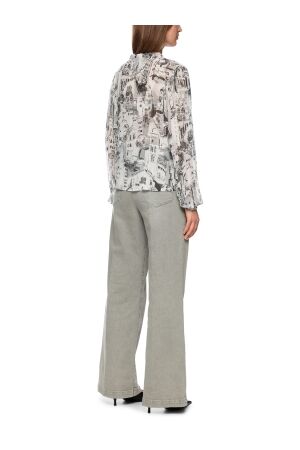 MarcCain Collections Bluse 182 Smoke