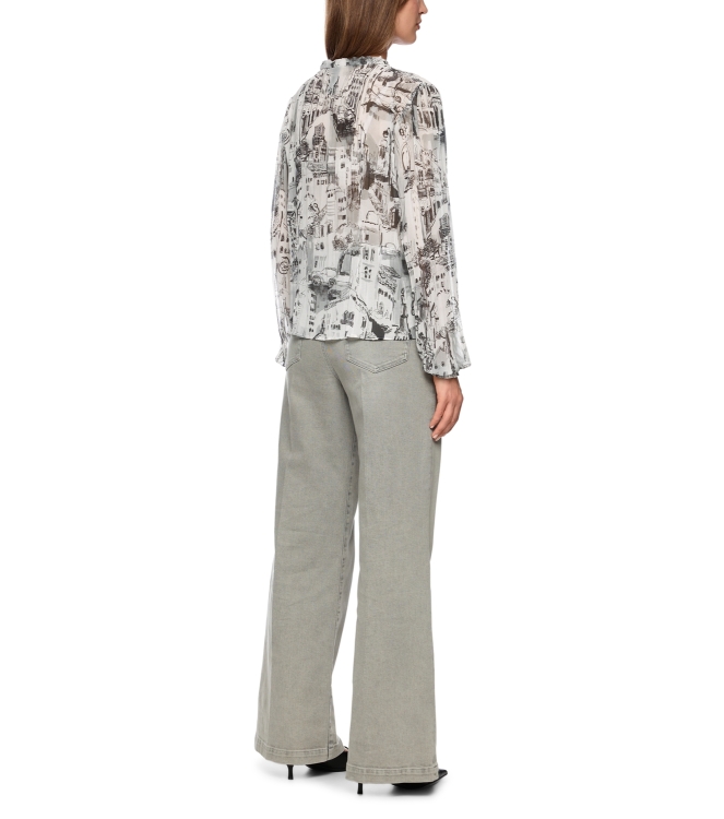 MarcCain Collections Bluse 182 Smoke