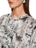 MarcCain Collections Bluse 182 Smoke
