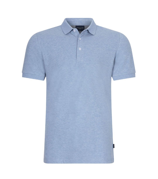 Cavallaro Bavone Polo 600006 Light blue melange