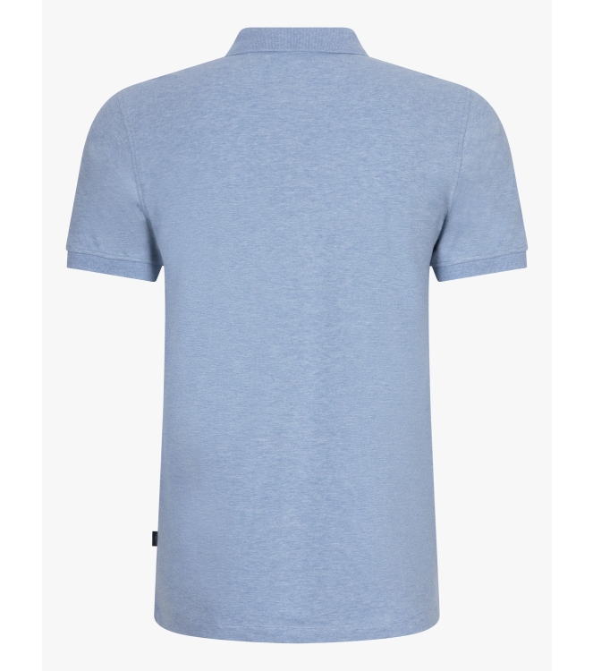 Cavallaro Bavone Polo 600006 Light blue melange