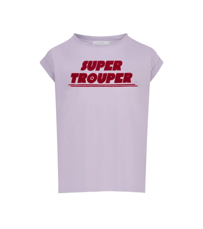 By-Bar Amsterdam Thelma trouper top 126 Pastel lilac