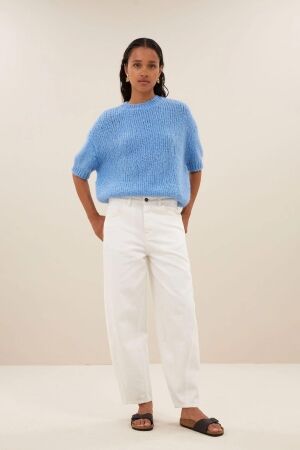 By-Bar Amsterdam Begum white pants 001 White