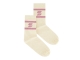 By-Bar Amsterdam Logo sparkle socks 367 Ash rose