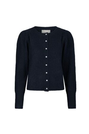 Neo Noir Puli knit cardigan 141 Navy