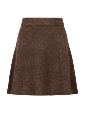Neo Noir Gisa knit skirt 205 Brown