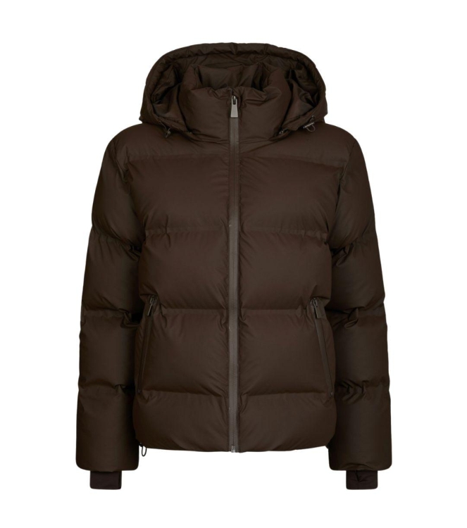 Neo Noir Fox c puffer jacket 676 Dark brown