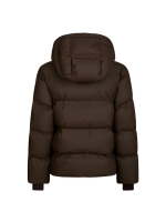 Neo Noir Fox c puffer jacket 676 Dark brown