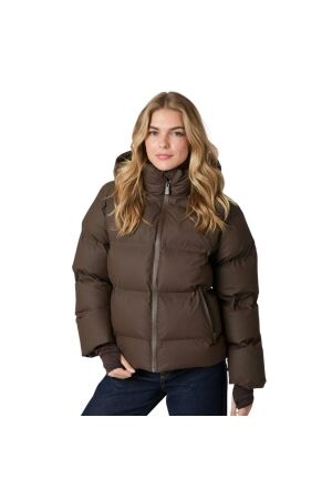 Neo Noir Fox c puffer jacket 676 Dark brown