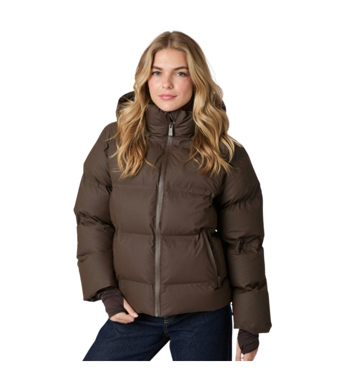 Neo Noir Fox c puffer jacket 676 Dark brown