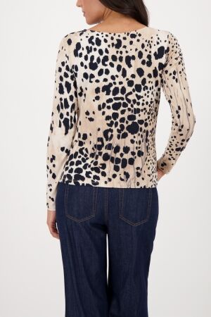 Monari Pullover 117 Cashmere gemustert