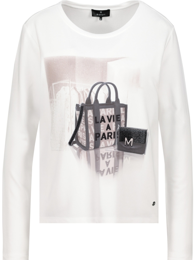 Monari Pullover 102 Off white