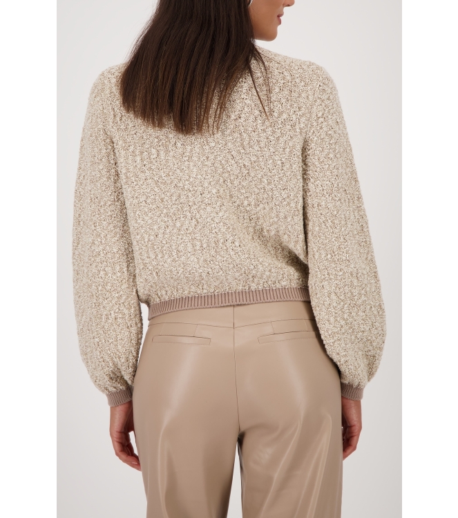 Monari Strickjacke 517 Truffle