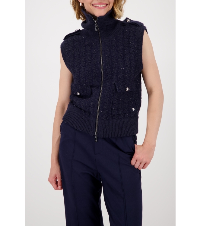 Monari Strickjacke 710 Night sky
