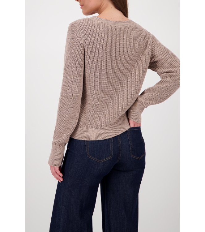 Monari Pullover 517 Truffle