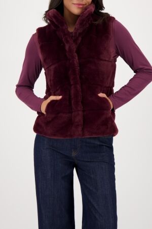 Monari Weste 359 bordeaux