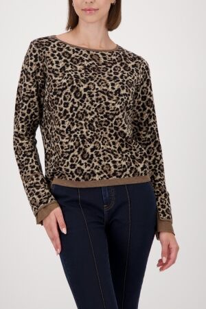 Monari Pullover 534 Cinnamon pattern