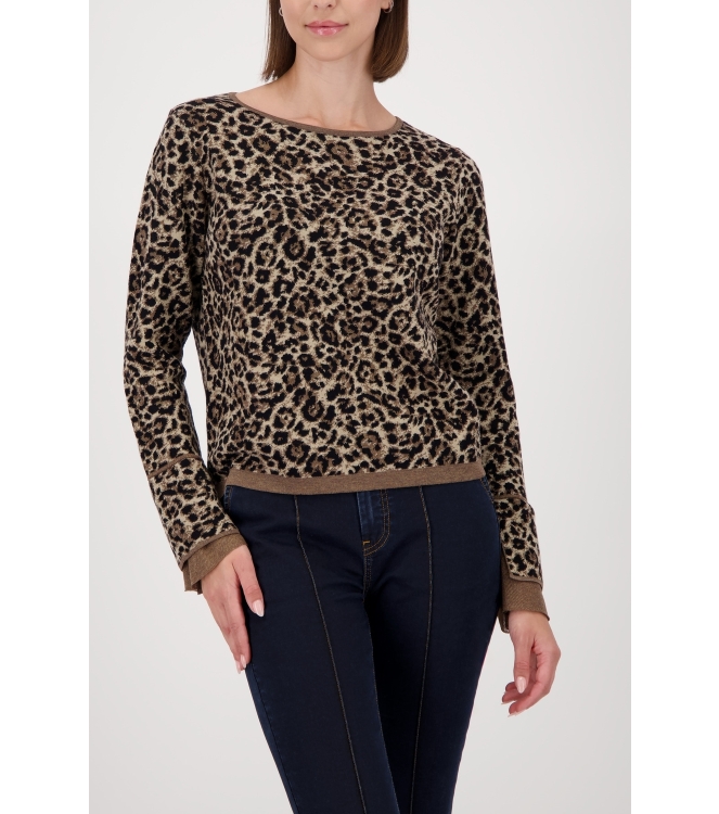Monari Pullover 534 Cinnamon pattern