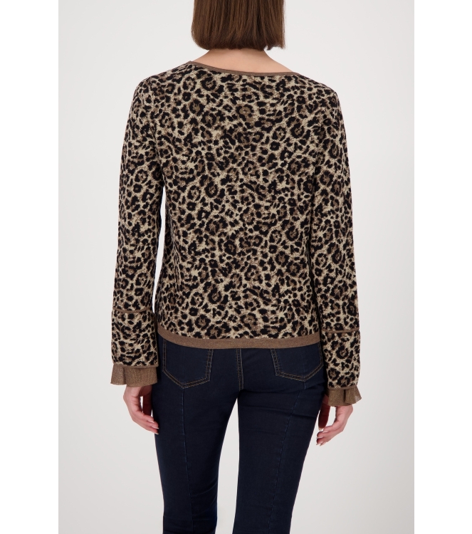 Monari Pullover 534 Cinnamon pattern