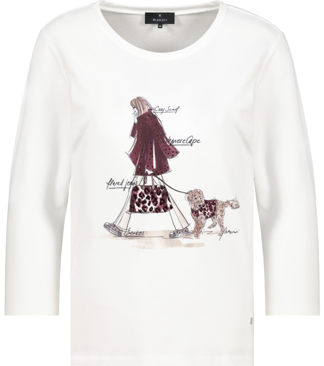 Monari Pullover 102 Off white