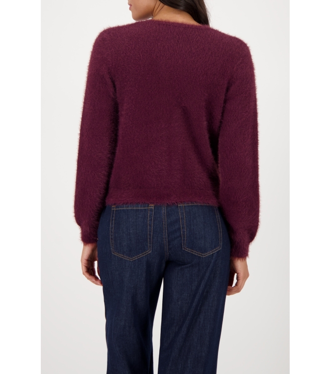 Monari Strickjacke 359 bordeaux