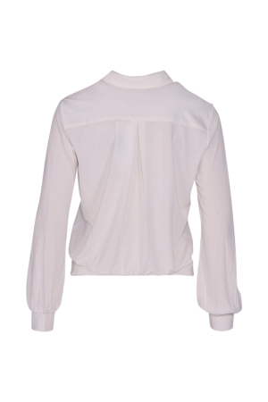 Yaya Jersey blouse top Off white