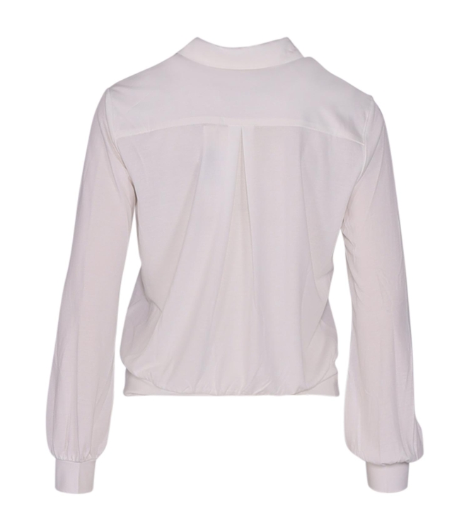 Yaya Jersey blouse top Off white