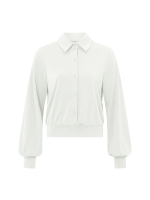Yaya Jersey blouse top 10602 Off white